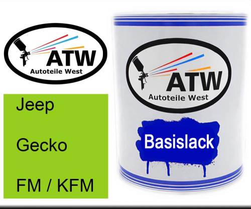 Jeep, Gecko, FM / KFM: 1L Lackdose, von ATW Autoteile West.